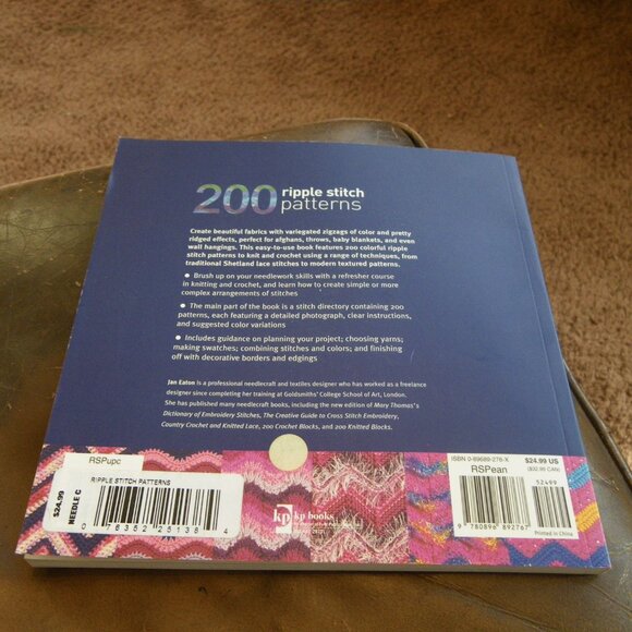 Ripple Stitch Patterns to Knit & Crochet Afghans Blankets & Throws - Picture 3 of 4